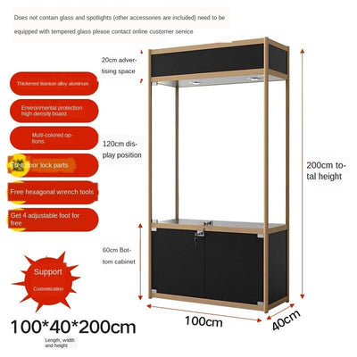 Shelf Feidasen Exhibition Hall Sample Transparent Gift Cabinet Car Model Product Display Rack