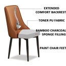 Dining Chair Household Modern Simple Restaurant Chair Back Leisure Iron Dining Table Chair