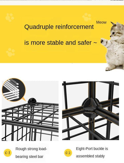 Indoor Household Double-layer Three-layer House Nest Free Cage Space Large and Medium-sized Pet Cat