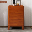 Narrow All Solid Wood Three-drawer Nordic Bedroom Super Mini 35/45cm Table Simple Modern Bedside