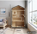 Pet Villa Cage Solid Wood Oversized Luxury Cabinet Nest House Double Layer Three-layer Cat Climbing