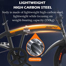 Foldable Bicycle 20 Inch Shimano 7-speed Variable Speed Folding Bicycle High Carbon Steel