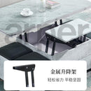 Arper Foldable Coffee Table Marble Blister Folding Tempered Glass Side Table Household Folding