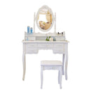 European Dresser Small Bedroom Mini Makeup Table