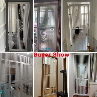 Byto Customized Pet Fence 4cm Gap Cat Cage Free Punch Cage Cat Fence