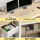 Computer Table Desktop Home Office Table Modern Simple Desk With Drawer Descombination Bedroom