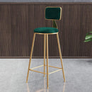 SEVEN Nordic Bar Chair Simple Modern Bar Chair High Stool Family Back High Chair Dining Chair Net