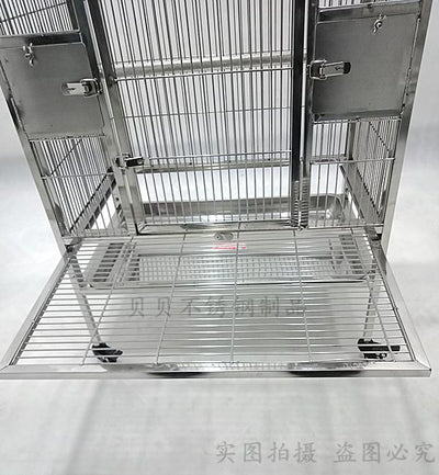 Ready Stock Bird Cage Manufacturers of the New Promotion of High-grade 304 Stainless Steel Medium