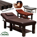 Folding Beauty Bed Body Massage Bed Treatment Bed Thickened steel pipe special for beauty salon [In