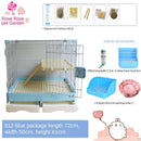 Extra Large Rabbit Cage Double-layer Type Medium Villa Dutch Hamster Cage