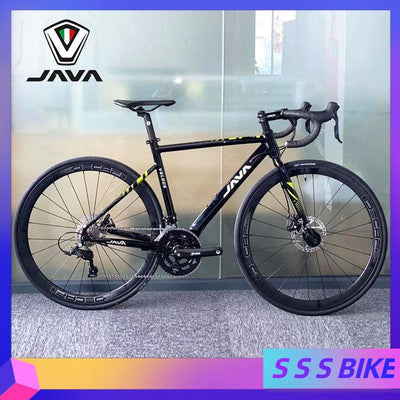 JAVA Siruro3 Road Bike 18-speed Variable Speed Disc Brake Bicycle Aluminum Alloy Frame Bicycle Curve