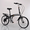 Kosda Ksd-8 Foldable Bicycle 20 Inch 8 Speed Folding Bike Aluminum Alloy Double Disc Brake Bike