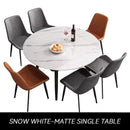 Retractable Slate Dining Table Round/Square Table Meeting Table Household Scratch And High