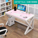 🎉Ready Stock🎉 Simple Modern Desk Writing And Chair Set Integrated Internet Cafes Game Table