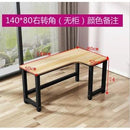 Computer table L-shaped desk space saving corner table solid wood writing desk study table