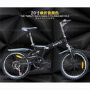 Hito X6 Foldable Bicycle Shimano 7 Speed 20/22 Inch Aluminum Alloy Frame Folding Bike Adult Students