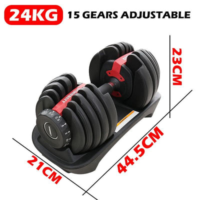 Zero Adjustable Dumbbell Home Gym Fitness Equipment (24kg/ 40kg)