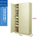 Shoe Cabinet Household Door Large Capacity Space-saving Solid Wood Special Price Economical