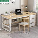 Computer Desk With Drawer Storage Writing Table For Home Office Study Desk Chair Set Solid Wood Desk