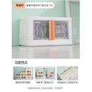 Stackable Storage Box Household Foldable Storage Cabinet Clothes Sorting Box Plastic Wardrobe Toy