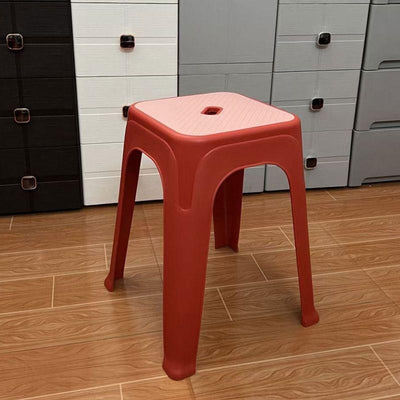 【Buy 3 Get 1 Free】Simple Plastic Stackable Stools Living Room Use | Dining Chair/dining Stool |