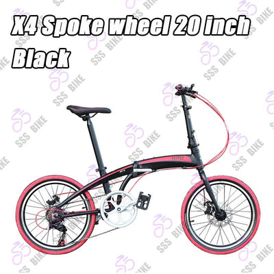 Hito X6 20/22 Inch Foldable Bicycle Shimano 7-speed Variable Speed Bicycle Ultra-light Aluminum