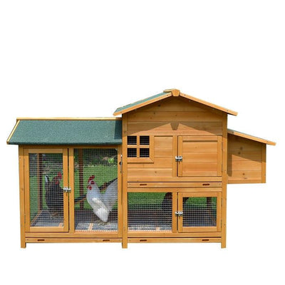 Outdoor Home Large Chicken Coop Pigeon Cat Litter Kennel Parrot Cage Pet