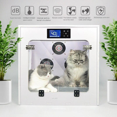 Pazazz Elegant Automatic Drying Box Household Pet Small Dog Cat Hair Dryer