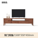 Special Nordic Solid Wood Tv Cabinet Tea Table Combination Modern Simple Oak Tv Cabinet Small Family