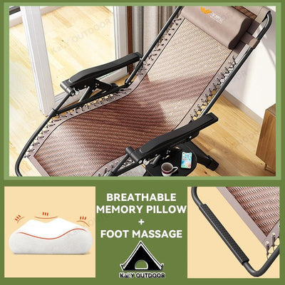 Reclining Chair Foldable Chair Rattan Upholstery Chair Folding Lunch Break Armchair Rattan Chair Nap