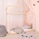 Nordic Children's Bed Floor-to-ceiling Bed 5 X 5cm Wooden Frame House Bed Custom-made Shake Sound