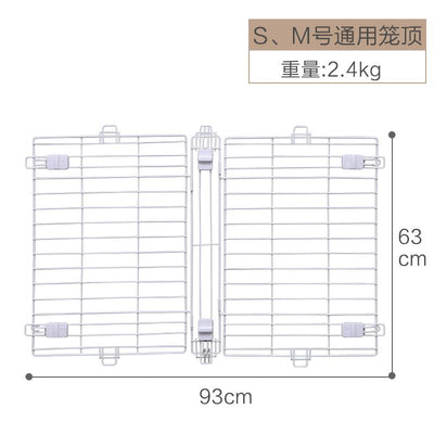 Cage Small Alice and Medium Sized Chai Bulldog Pet Dog Indoor Fence