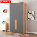 Wardrobe 2/3/4 Door Wardrobe Bedroom Light Luxury Nordic Style Wooden Wardrobe Storage Open Wardrobe