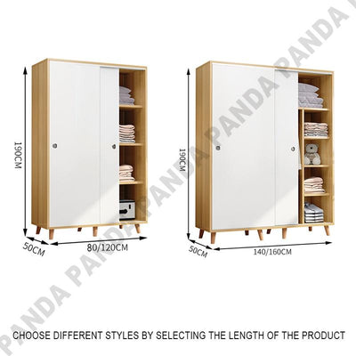 Wardrobe Whit Mirror Sliding Wardrobe Bedroom Dressing Mirror Wardrobe Storage Cabinet