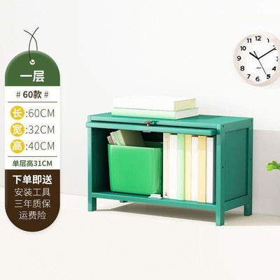 GC Bookcase Bookshelf Cabinet Simple Floor Cabinet Multilayer Household Student Book Storage Shelf