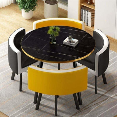 Dining Table Dining Table Set Light Luxury Dining Table and Chair Small Round Table OfficeTable and