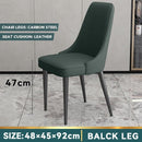 Dining Chair Household Modern Simple Restaurant Chair Back Leisure Iron Dining Table Chair