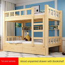 All Solid Wood Bed Children's Beds Bunk Bed Bunk High And Low Beds Bedding Adult Adults Bed And Neck