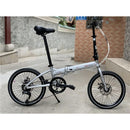 Gaotelu Foldable Bicycle 9-Speed 20 Inch Assembly Aluminum Alloy Small Wheel Men's And Women's