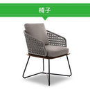 Nordic Outdoor Rattan Sofa Combination Living Room Courtyard Leisure Chair Outdoor Rattan Sofa