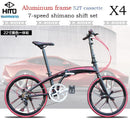 HITO Foldable Bicycle shimano Folding Bicycle Ultra-light Men's And Women's Folding Bike