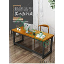 Electronic Sports Learning Strip Solid Wood Computer Simple Modern Iron Work Household Desk