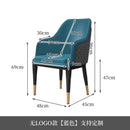 Luxury Dining Chair, Household Leisure Chair, Back, Hotel Sales Department, Reception, Negotiation,