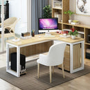 Modern Computer Desk L-shaped Study Table Corner Desk for Office Home Study Desk