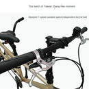 PIGEON Three-person Foldable Bicycle Father And Son Double Bike Couple Tour Two People Riding Tandem