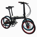 KOSDA KSD-3 Foldable Bicycle Folding Bike 20 Inch 8 Speed Aluminum Alloy Bicycle Portable