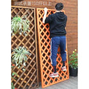 Garden Fence Anticorrosive Wood Fence Outdoor Garden Fence Climbing Flower Rack