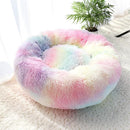 Byto Dog Bed Cat Bed Round Kennel House Long Plush Pets Beds For Medium Large Dogs Cats