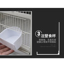 RUNPET Large Bird Cage Parrot Breeding Cage Large Space Birdcage