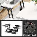 Multifunctional 3 in 1 Dining Table Home Folding Lifting Coffee Table Nordic Dual-purpose Telescopic